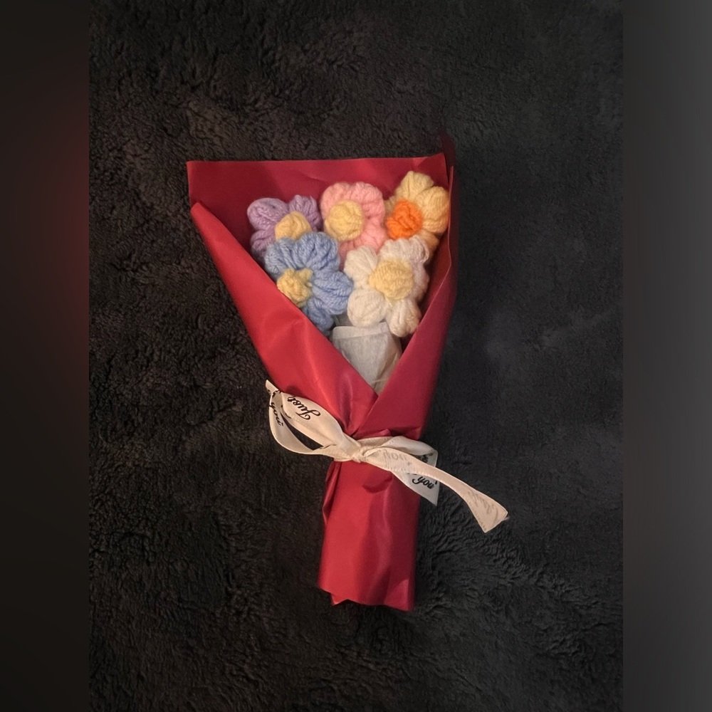 Crocheted 💐Bouquet Birthday Gift